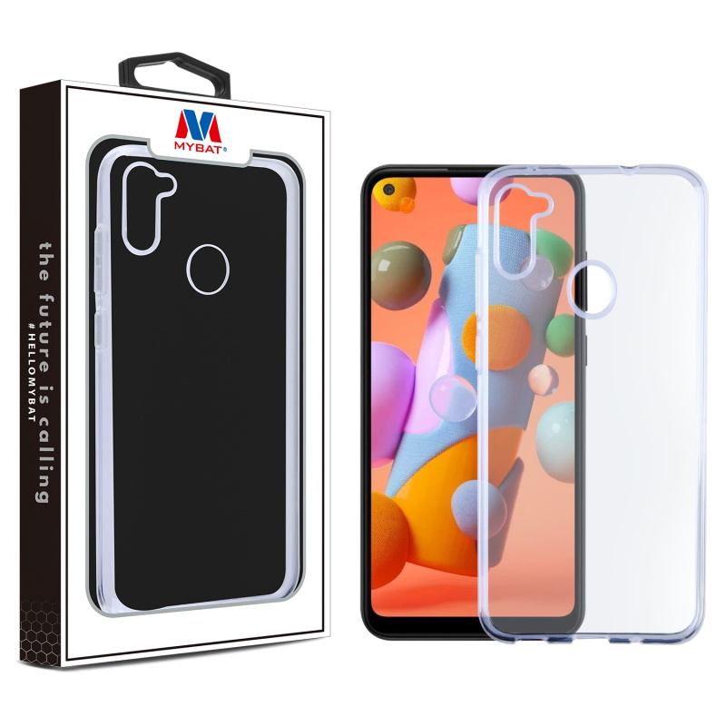Picture of MyBat Candy Skin Cover for Samsung Galaxy A11 - Glossy Transparent Clear