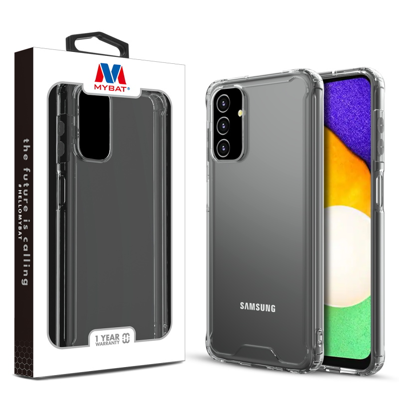 Picture of MyBat Sturdy Gummy Cover for Samsung Galaxy A13 5G - Highly Transparent Clear / Transparent Clear