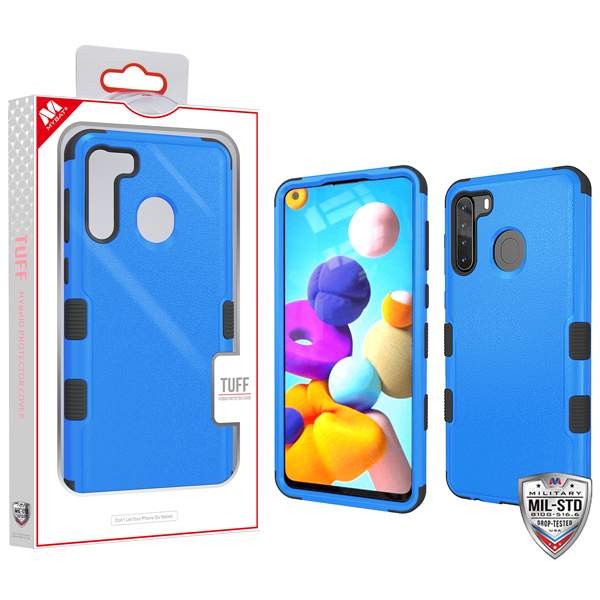 Picture of MyBat TUFF Series Case for Samsung Galaxy A21 - Natural Dark Blue / Black