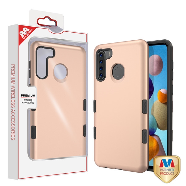 Picture of MyBat TUFF Subs Series Case for Samsung Galaxy A21 - Rose Gold