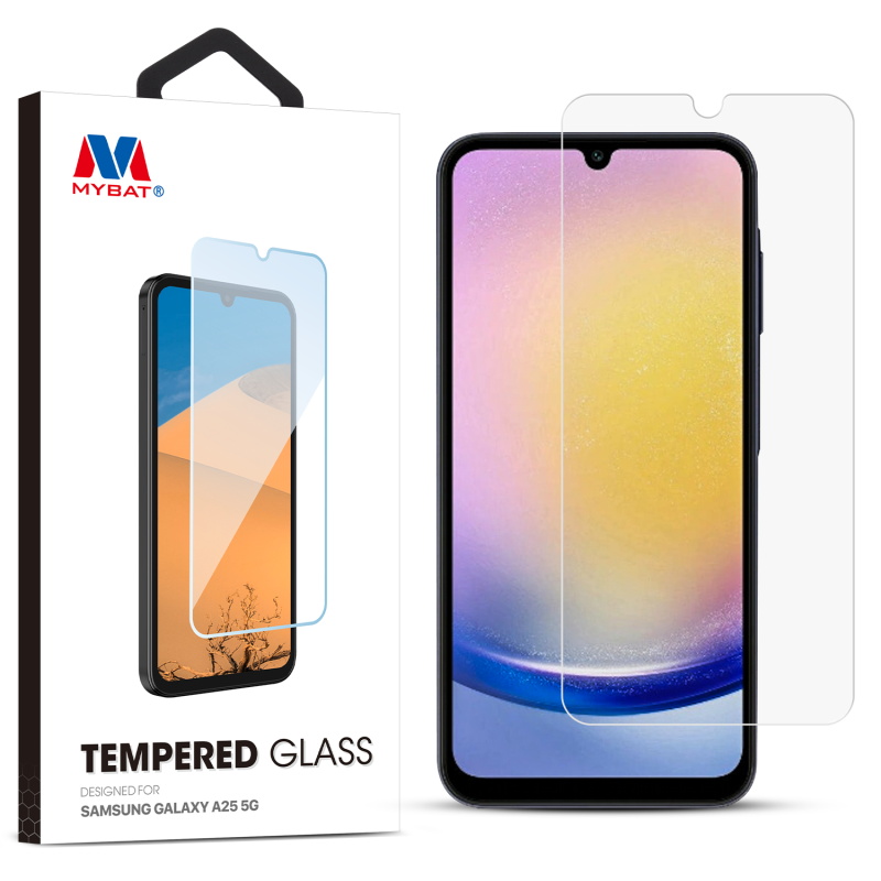 Picture of MyBat Tempered Glass Screen Protector (2.5D) for Samsung Galaxy A25 5G - Clear