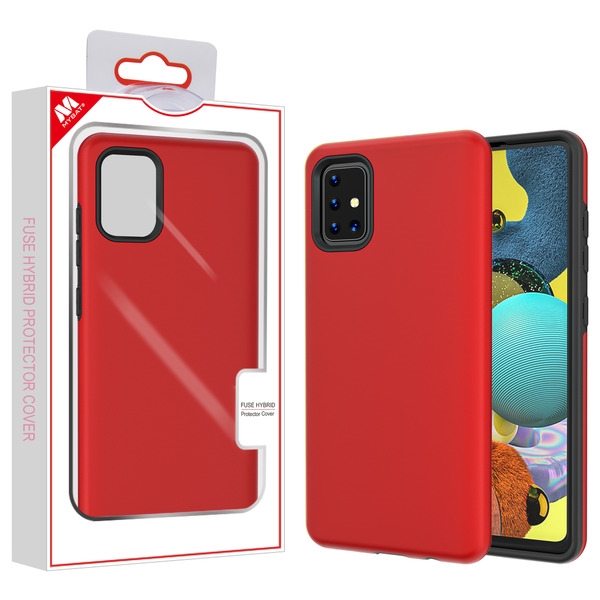 Picture of MyBat Fuse Series Case for Samsung Galaxy A51 5G - Red
