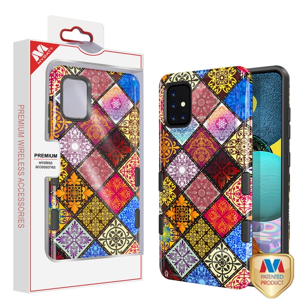 Picture of MyBat TUFF Subs Series Case for Samsung Galaxy A51 5G - Mediterranean / Black