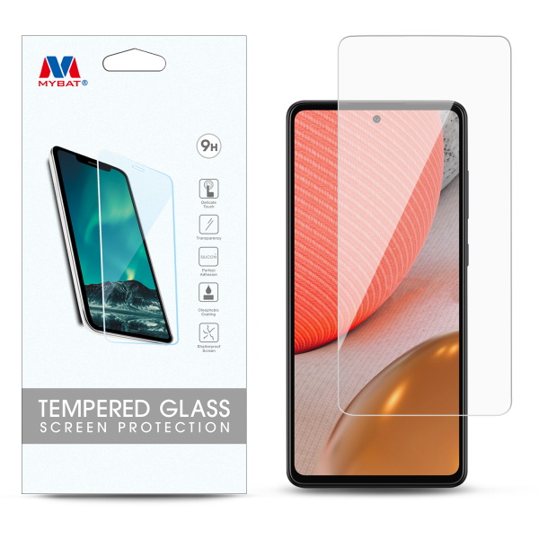 Picture of MyBat Tempered Glass Screen Protector (2.5D) for Samsung Galaxy A72 5G - Clear