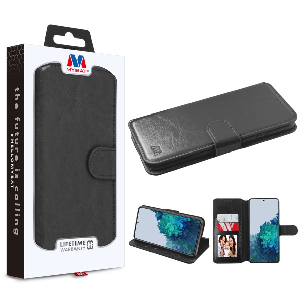 Picture of MyBat MyJacket Wallet Element Series for Samsung Galaxy S21 Plus - Black