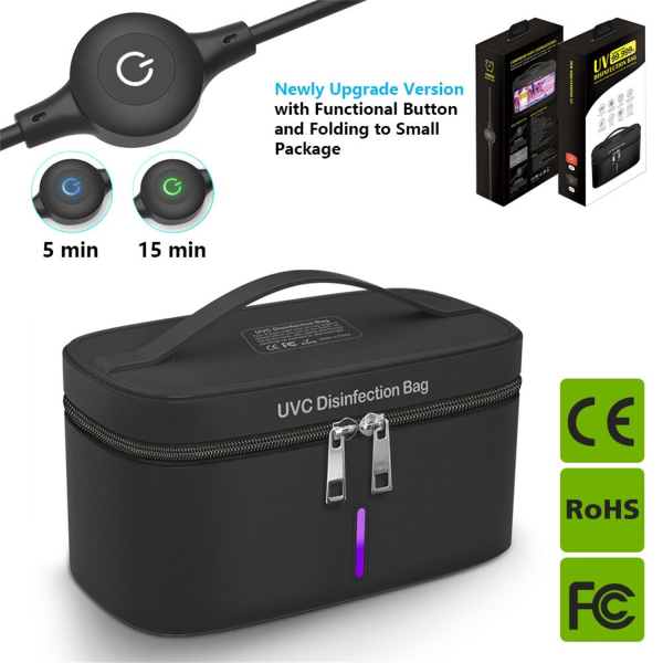 Picture of Dreamify USA Portable UV Sterilizing Bag  - Black
