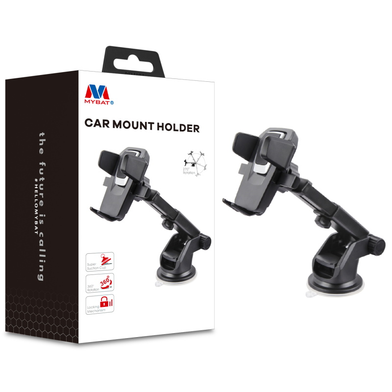 Picture of MyBat Universal Phone Retractable Car Holder - Black