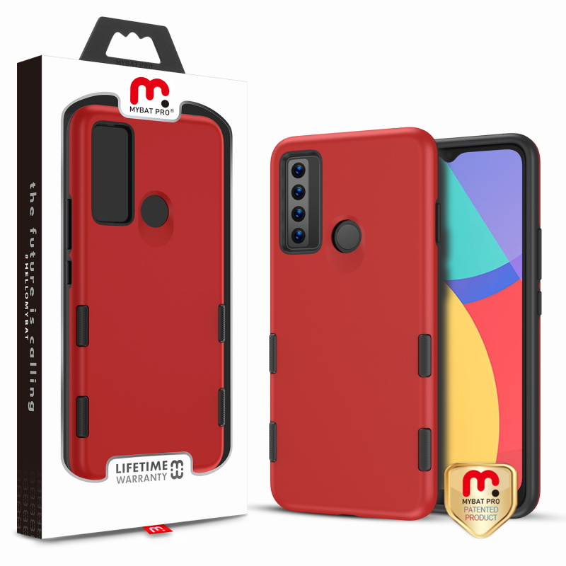 Picture of MyBat Pro Tuff Subs Series Case for Alcatel DA / TCL 20 XE - Red