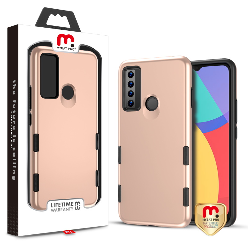Picture of MyBat Pro Tuff Subs Series Case for Alcatel DA / TCL 20 XE - Rose Gold