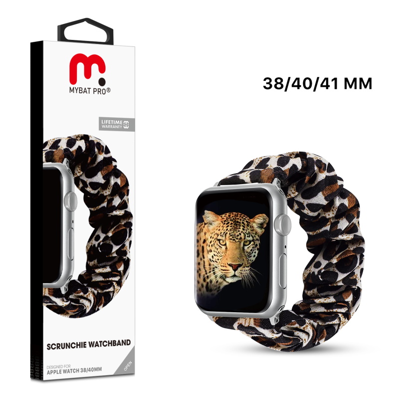 Picture of MyBat Pro Scrunchie Watchband for Apple Watch 38mm / 40mm - Leopard