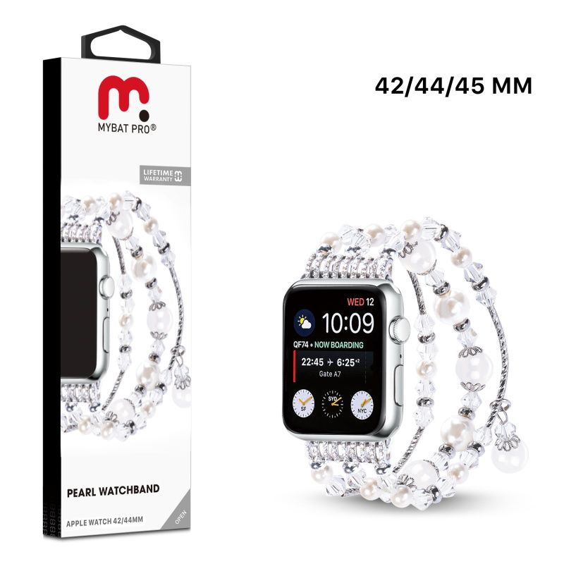 Picture of MyBat Pro Pearl Watchband for Apple Watch 42mm / 44mm - White