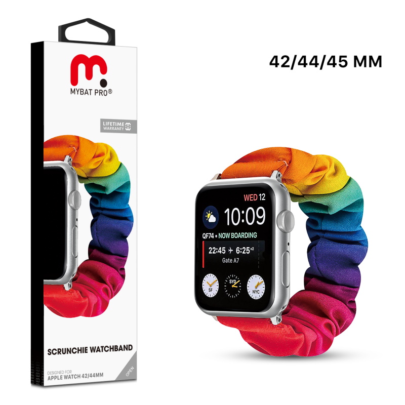 Picture of MyBat Pro Scrunchie Watchband for Apple Watch 42mm / 44mm - Rainbow