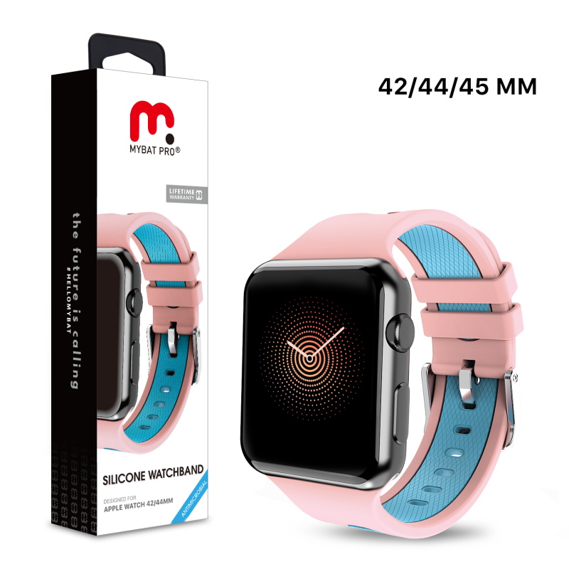 Picture of MyBat Pro Silicone Watchband for Apple Watch 45mm / 44mm - Pink