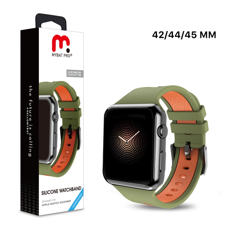 Picture of MyBat Pro Silicone Watchband for Apple Watch 45mm / 44mm - Green