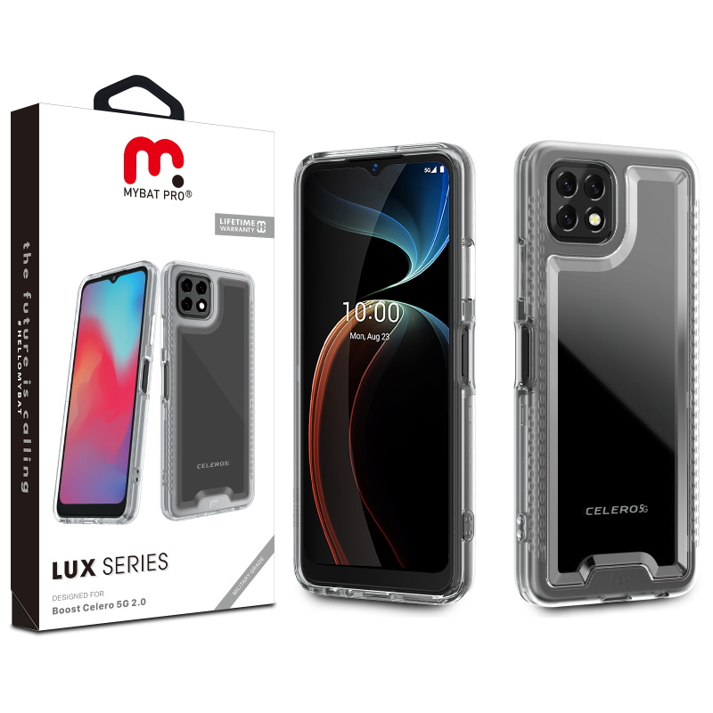 Picture of MyBat Pro Lux Series Case for Boost Celero 5G 2.0 - Clear