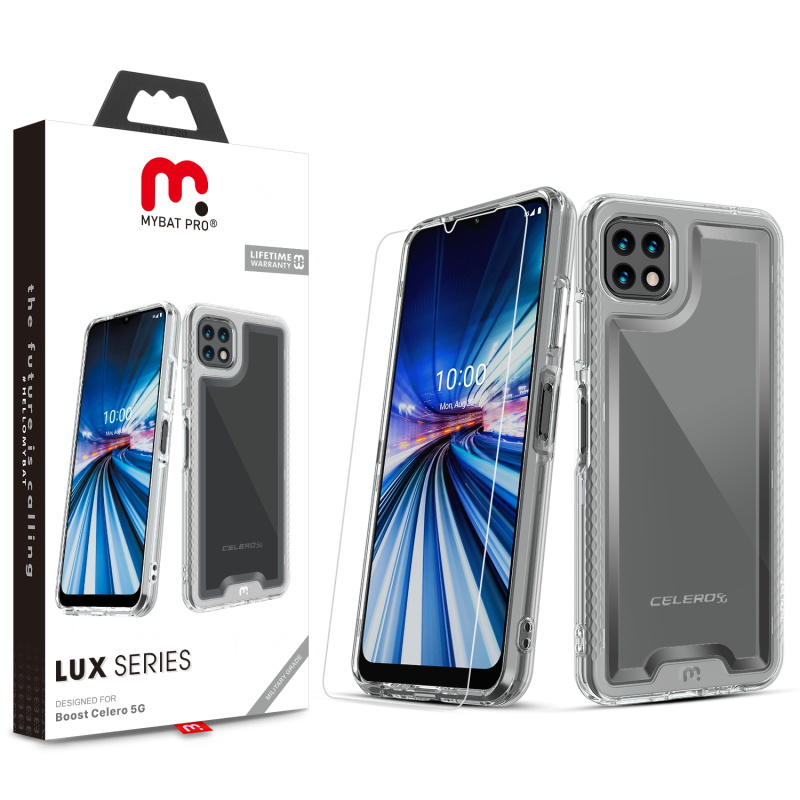 Picture of MyBat Pro Lux Series Case for Boost Celero 5G - Clear