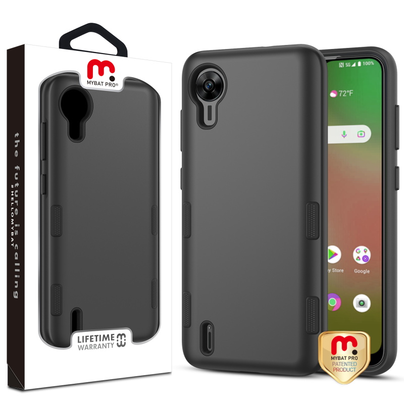 Picture of MyBat Pro TUFF Subs Series Case for Cricket debut S2 / At&t Calypso 4 - Black