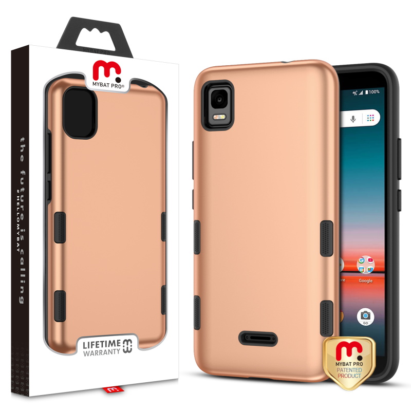 Picture of MyBat Pro Tuff Subs Series Case for Cricket Emmett / Vision Plus - Rose Gold