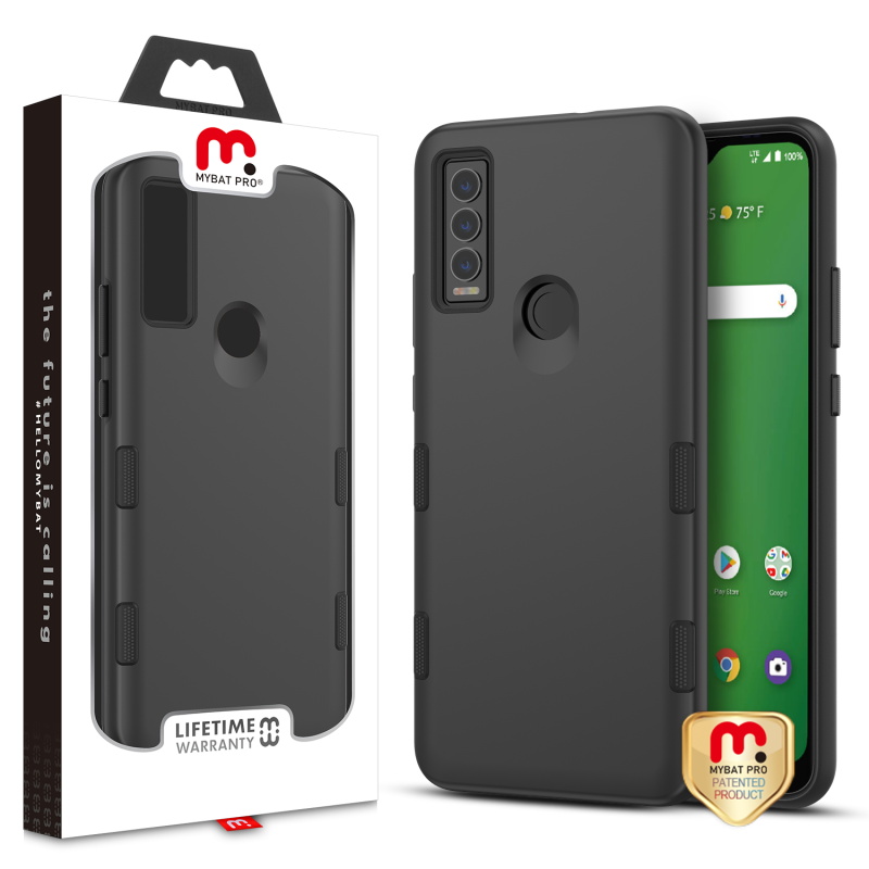 Picture of MyBat Pro TUFF Subs Series Case for Cricket Ovation 3 / At&t Motivate Max - Black