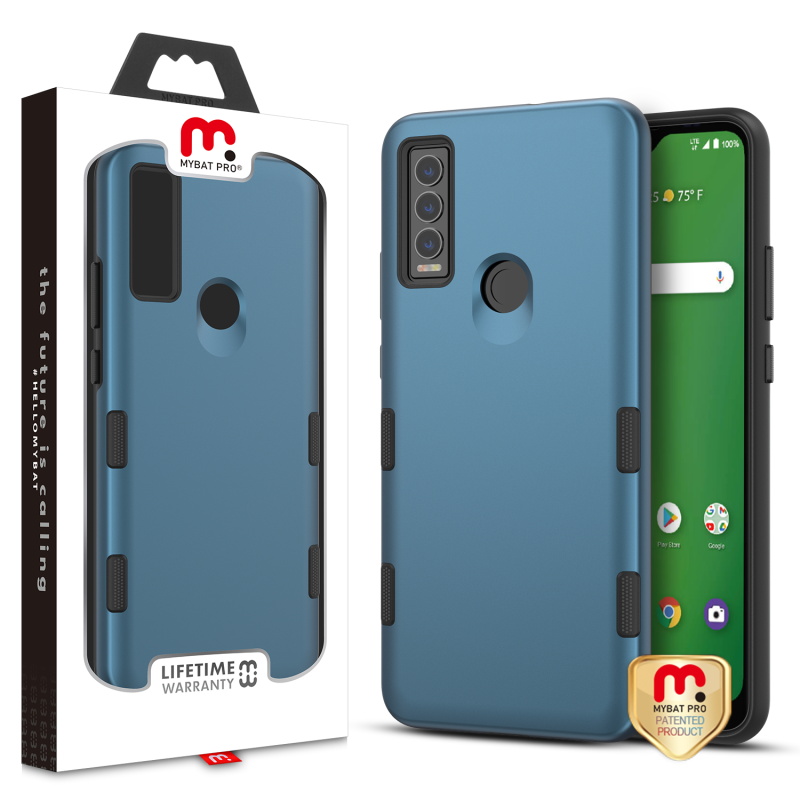 Picture of MyBat Pro TUFF Subs Series Case for Cricket Ovation 3 / At&t Motivate Max - Blue