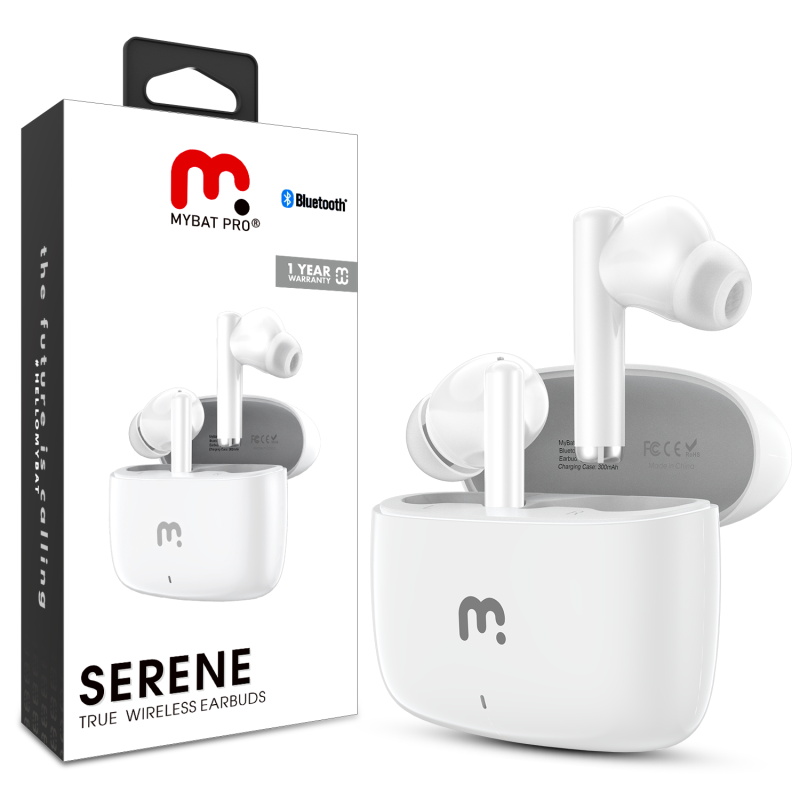 Picture of MyBat Pro Serene True Wireless Earbuds -  White