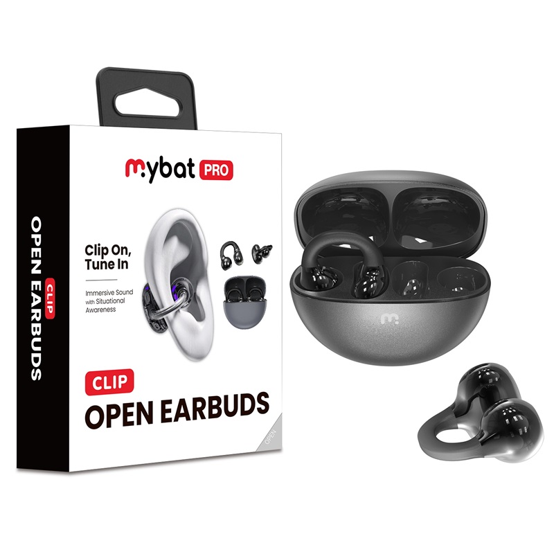 Picture of MyBat Pro Clip Open-Ear Earbuds - Gray