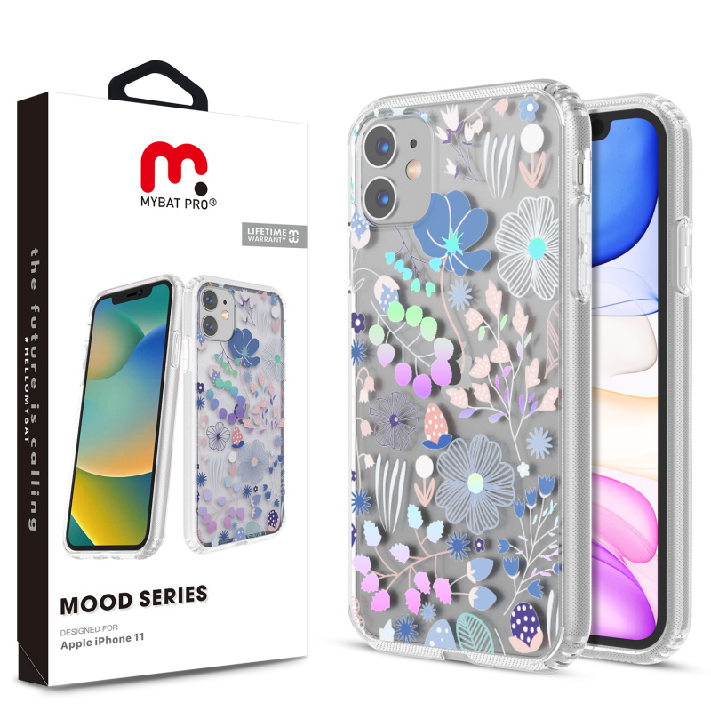 Picture of MyBat Pro Mood Series Case for Apple iPhone 11 - Wildflowers