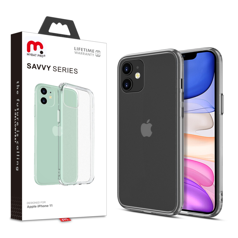 Picture of MyBat Pro Savvy Series Case for Apple iPhone 11 - Frosted Clear