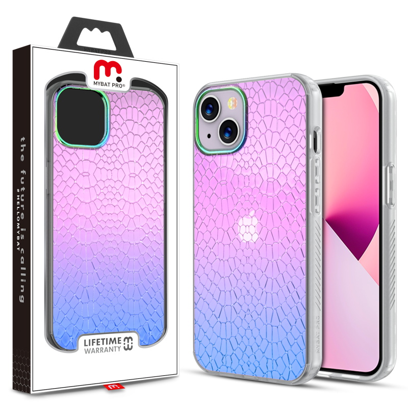 Picture of MyBat Pro Mood Series Case for Apple iPhone 13 (6.1) - Iridescent Snake