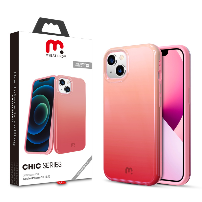 Picture of MyBat Pro Chic Series Case for Apple iPhone 13 (6.1) - Bubblegum
