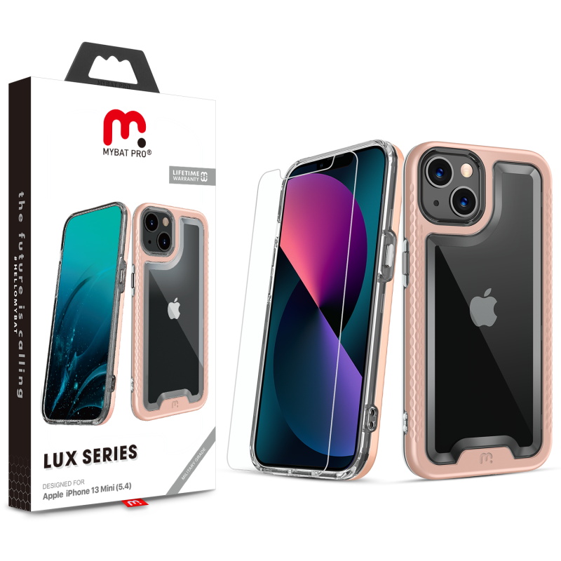 Picture of MyBat Pro Lux Series Case for Apple iPhone 13 Mini (5.4) - Rose Gold