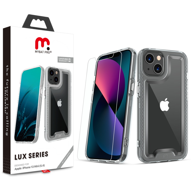 Picture of MyBat Pro Lux Series Case for Apple iPhone 13 Mini (5.4) - Clear