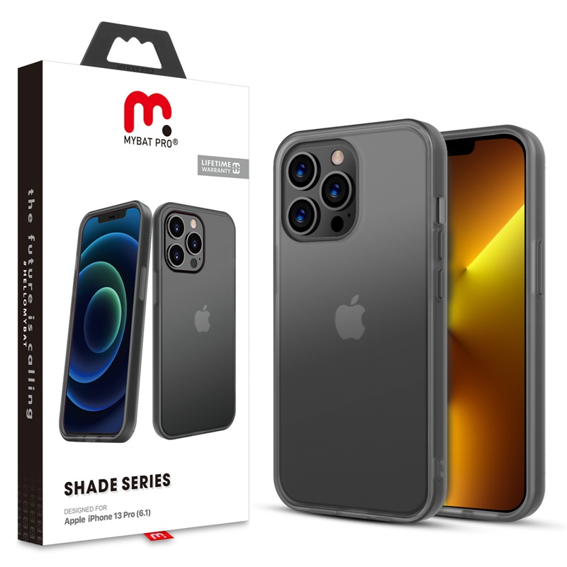 Picture of MyBat Pro Shade Series Case for Apple iPhone 13 Pro (6.1) - Smoke