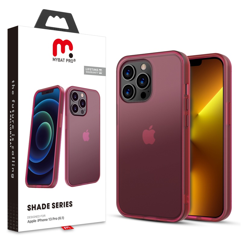 Picture of MyBat Pro Shade Series Case for Apple iPhone 13 Pro (6.1) - Merlot