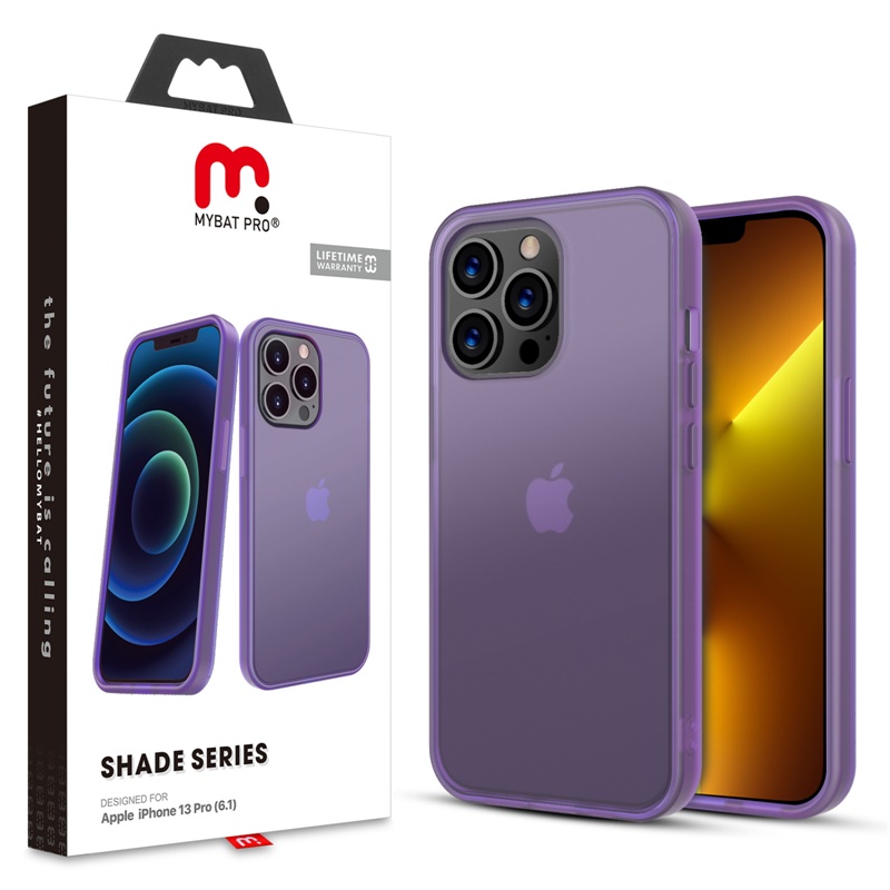 Picture of MyBat Pro Shade Series Case for Apple iPhone 13 Pro (6.1) - Purple