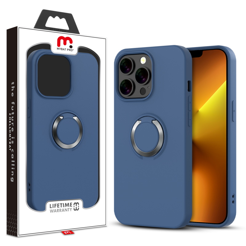 Picture of MyBat Pro Halo Series Case for Apple iPhone 13 Pro (6.1) - Blue