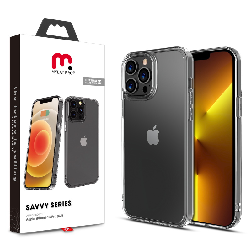 Picture of MyBat Pro Savvy Series Case for Apple iPhone 13 Pro (6.1) - Clear