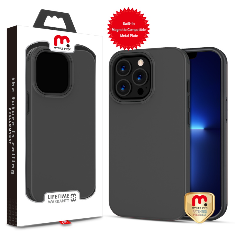 Picture of MyBat Pro Fuse Series Case for Apple iPhone 13 Pro Max (6.7) - Black