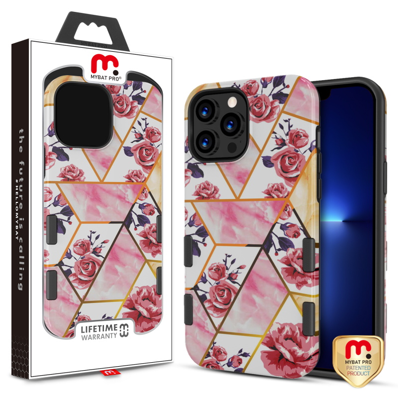 Picture of MyBat Pro Tuff Subs Series Case for Apple iPhone 13 Pro Max (6.7) - Rose Marble