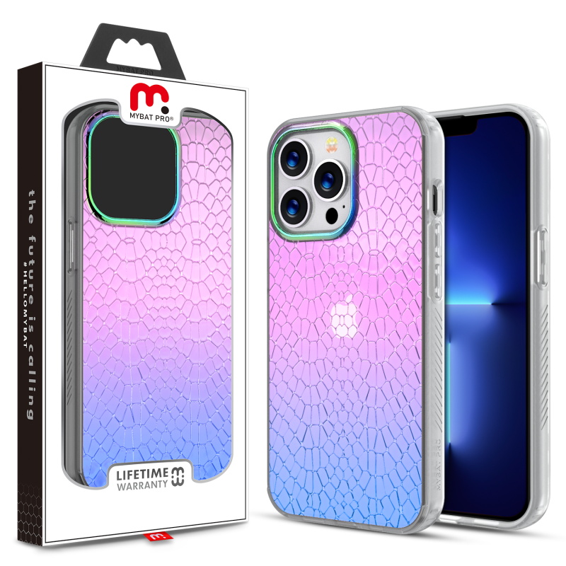 Picture of MyBat Pro Mood Series Case for Apple iPhone 13 Pro Max (6.7) - Iridescent Snake