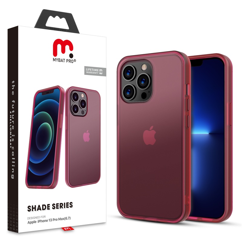 Picture of MyBat Pro Shade Series Case for Apple iPhone 13 Pro Max (6.7) - Merlot