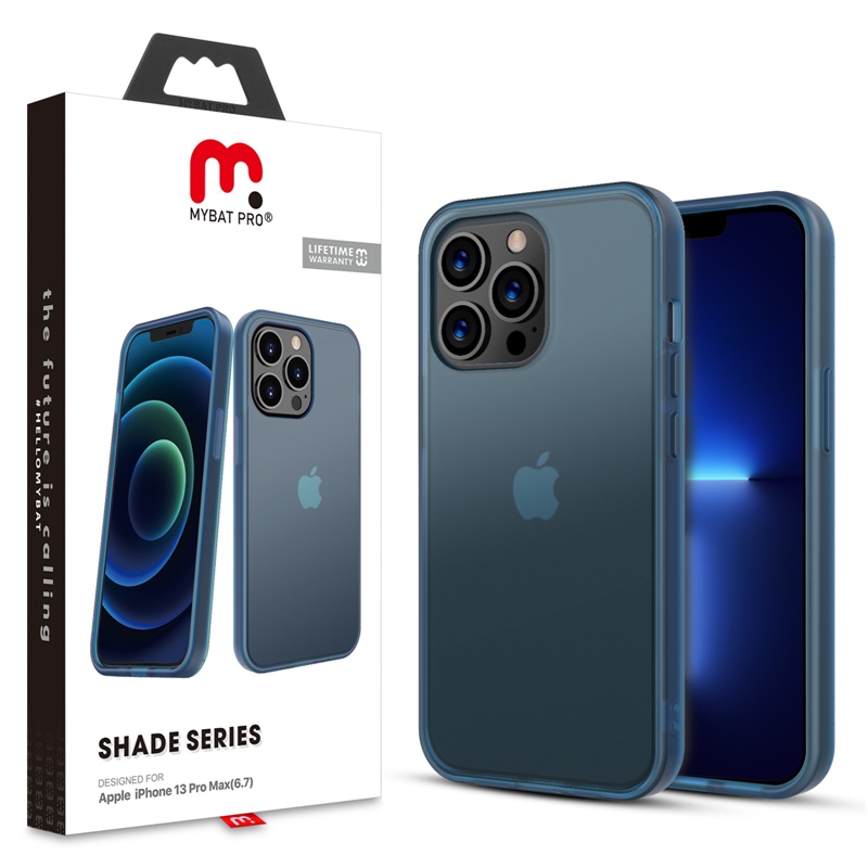 Picture of MyBat Pro Shade Series Case for Apple iPhone 13 Pro Max (6.7) - Cobalt