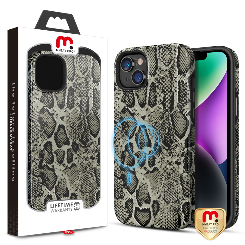 Picture of MyBat Pro Fuse Series MagSafe Case for Apple iPhone 14 (6.1) / 13 (6.1) - Python