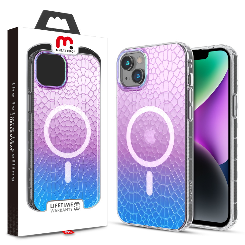 Picture of MyBat Pro Mood Series MagSafe Case for Apple iPhone 14 (6.1) / 13 (6.1) - Iridescent Snake