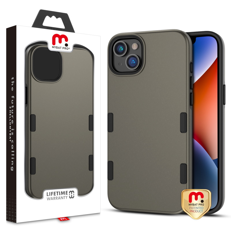 Picture of MyBat Pro TUFF Subs Series Case for Apple iPhone 14 Plus (6.7) - Gunmetal
