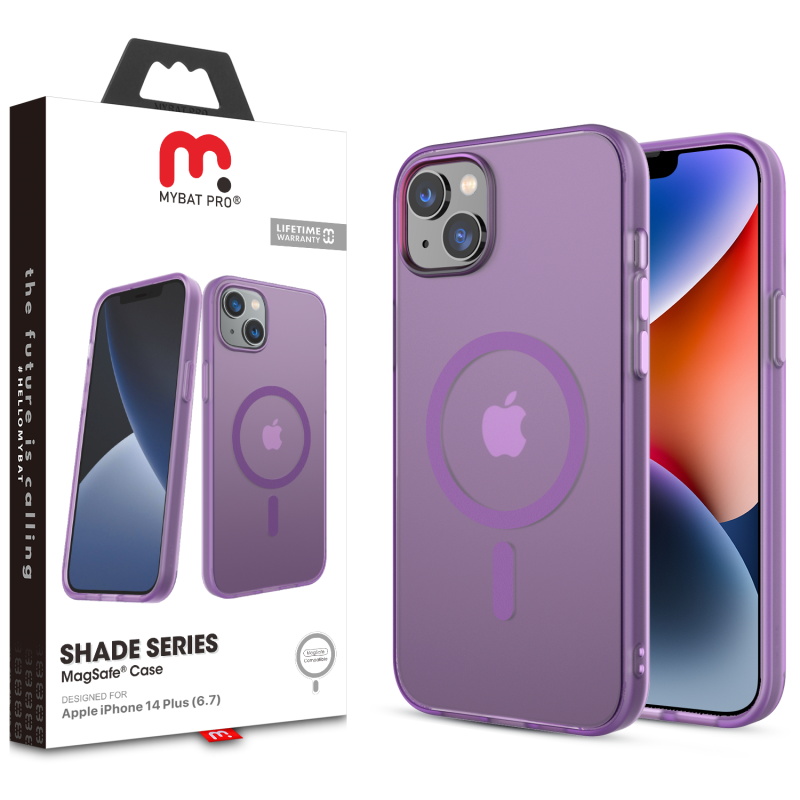 Picture of MyBat Pro Shade Series MagSafe Case for Apple iPhone 14 Plus (6.7) - Purple