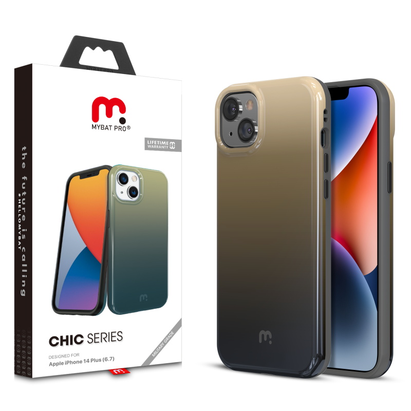 Picture of MyBat Pro Chic Series Case for Apple iPhone 14 Plus (6.7) - Shadow