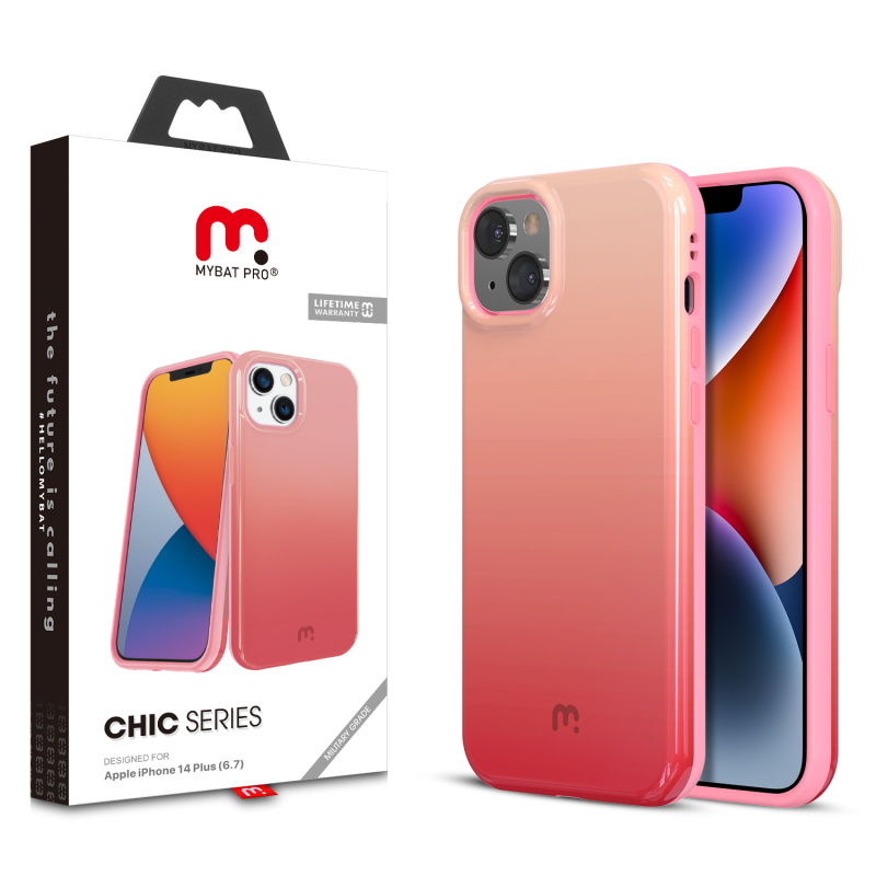 Picture of MyBat Pro Chic Series Case for Apple iPhone 14 Plus (6.7) - Bubblegum