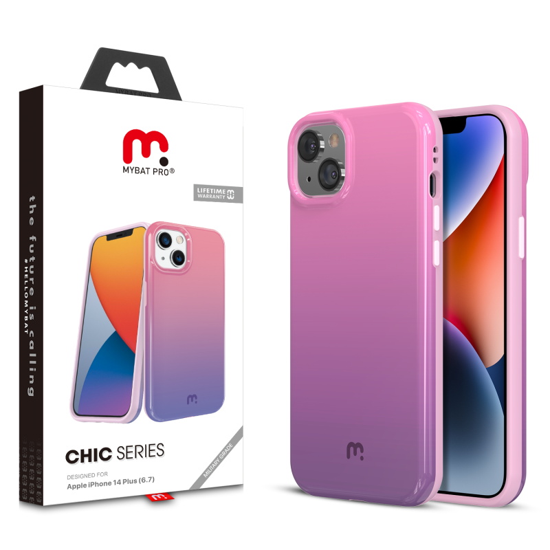 Picture of MyBat Pro Chic Series Case for Apple iPhone 14 Plus (6.7) - Violet
