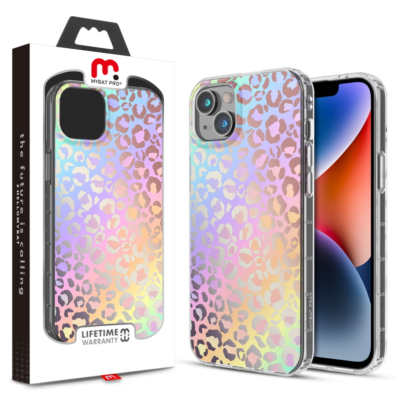 Picture of MyBat Pro Mood Series MagSafe Case for Apple iPhone 14 Plus (6.7) - Holographic Leopard